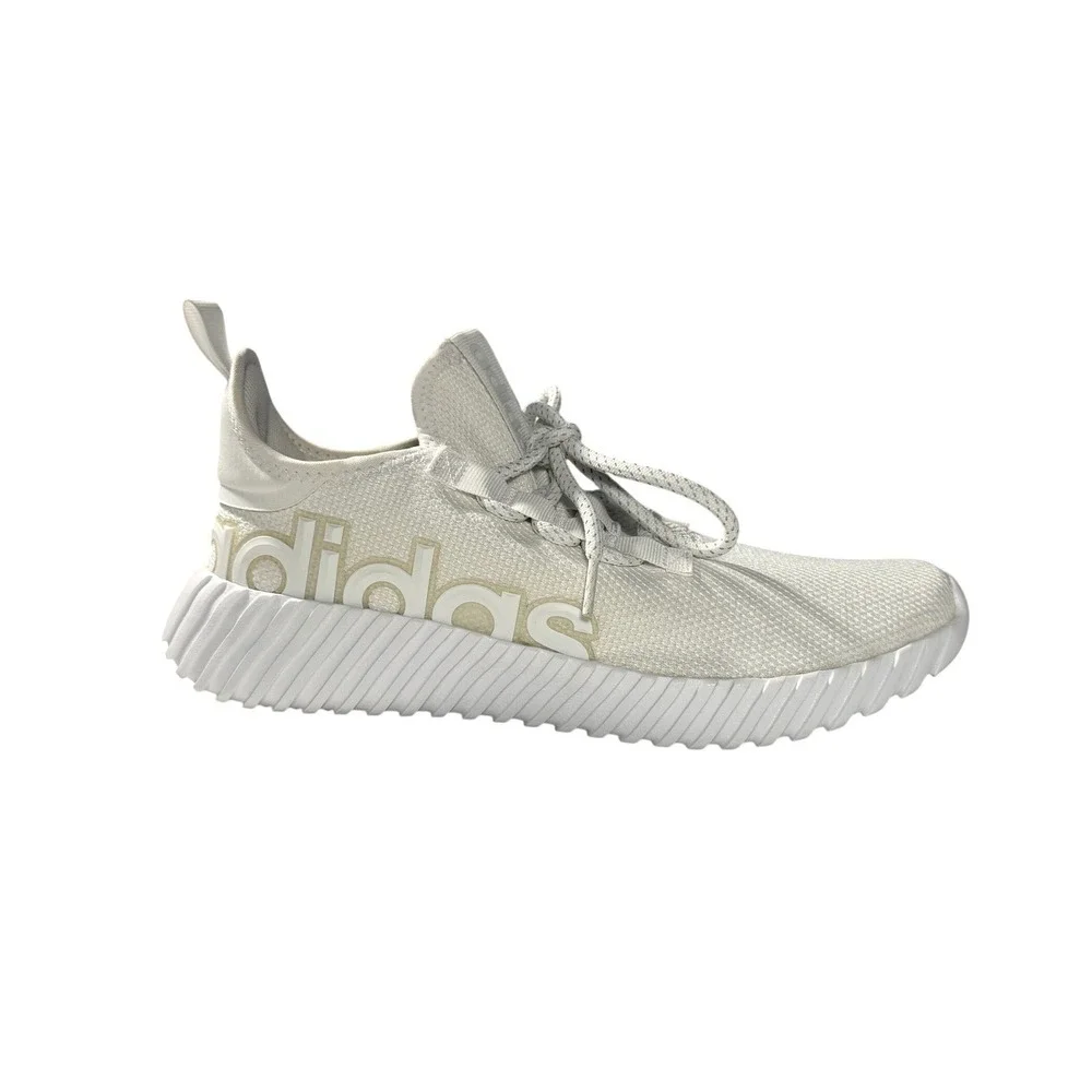 Adidas Kaptir 2.0 Mens Running Shoes White Knit Sneakers‎ IF7317 Size 10